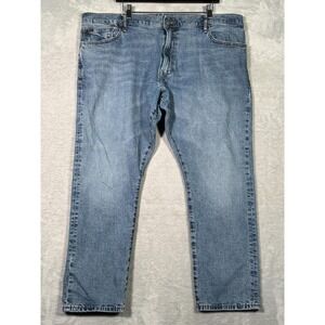 Polo Ralph Lauren Sullivan Slim Jeans Mens 42x30 Blue Denim Stretch Medium Wash